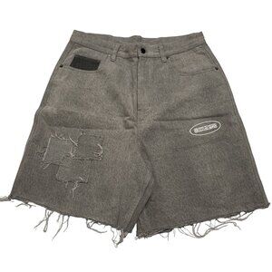 Image Denim Shorts in Grey